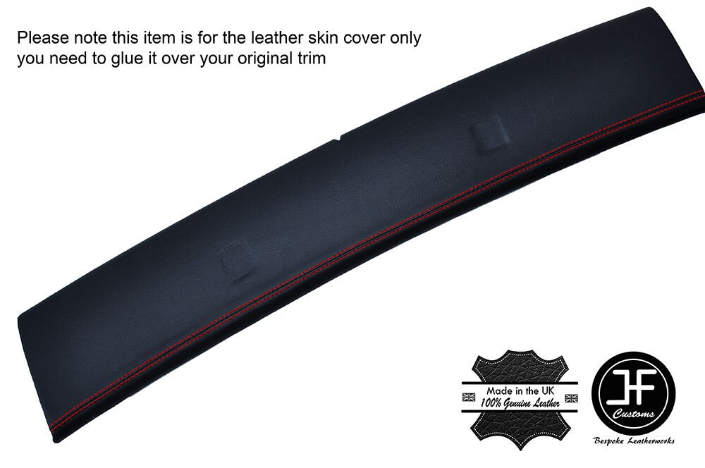 RED STITCH TOP ROOF PANEL LEATHER COVER FITS FORD MUSTANG CONVERTIBLE 94-04