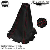 RED STITCH FITS SUBARU IMPREZA & WRX STI 1998-2000 LEATHER GEAR GAITER