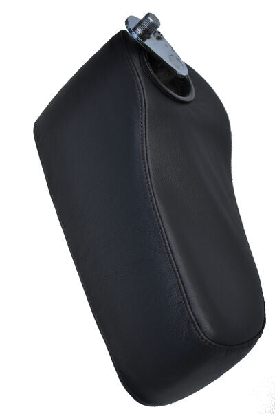 FITS MERCEDES W123 W114 W115 W116 black stitching LEATHER ARMREST COVER