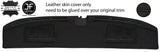 BLACK STITCH PARCEL SHELF LEATHER COVER FITS NISSAN SKYLINE GTS GTR R32 89-94