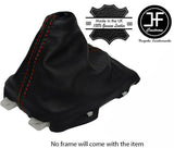 RED STITCH LEATHER MANUAL GEAR GAITER COVER FITS MAZDA 3 BM 2013-2017 CUSTOM NEW