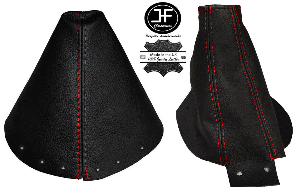 RED STITCHING LEATHER MANUAL GEAR & HANDBRAKE GAITER FITS 300ZX 1989-2000