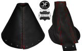 RED STITCHING LEATHER MANUAL GEAR & HANDBRAKE GAITER FITS 300ZX 1989-2000