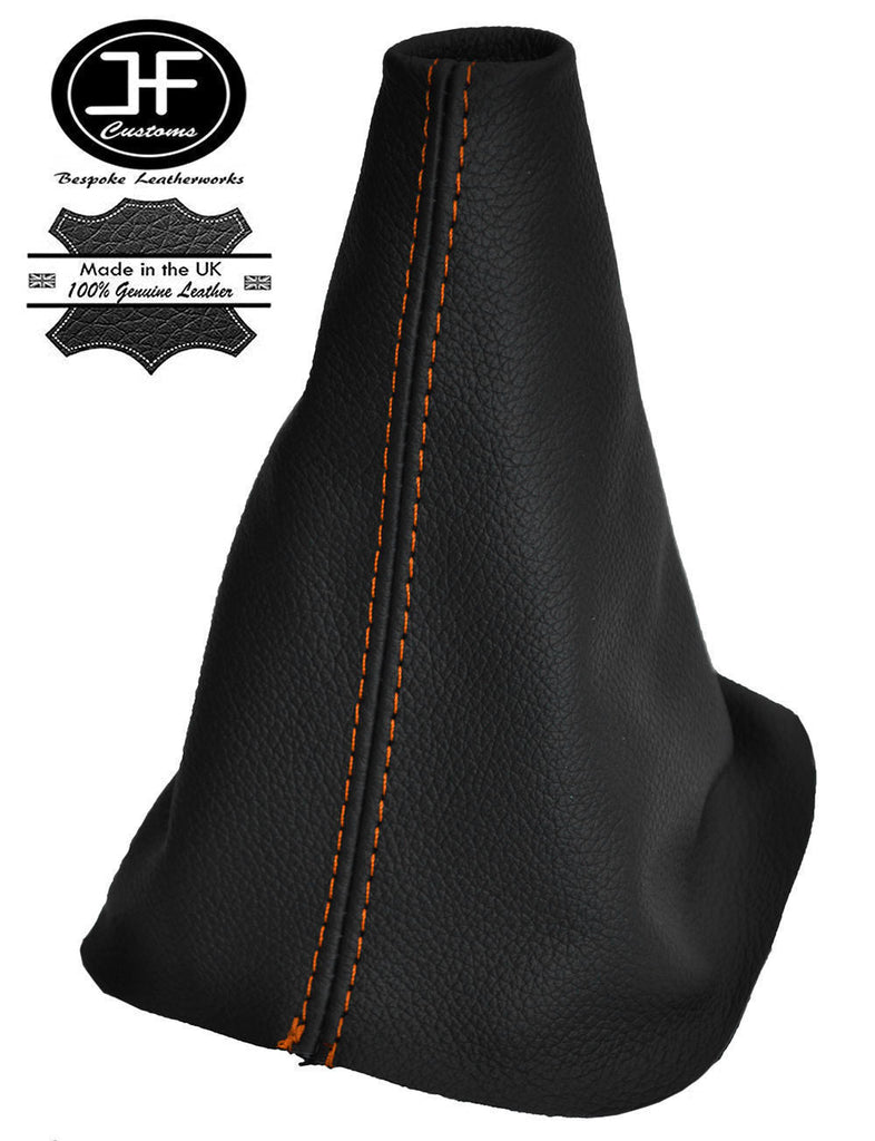 ORANGE STITCH LEATHER GEAR GAITER FOR LAND ROVER DISCOVERY 200TDI 300TDI TD5 V8