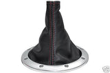FITS AUDI TT LEATHER GEAR GAITER SHIFT BOOT D RED ST 98-06 CUSTOM NEW MADE IN UK