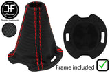 RED  STITCH CARBON VINYL SEMI AUTOMATIC GEAR +FRAME FOR SMART FORFOUR 04-07