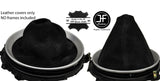 BLACK STITCHING REAL SUEDE MANUAL GEAR GAITER FITS NISSAN 350Z 33Z 2002-2009