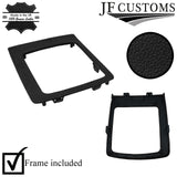 BLACK ITALIAN LEATHER GEAR SURROUND COVER + FRAME FOR MAZDA 6 MK2 07-12