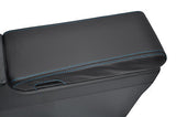 FITS MERCEDES SLK R170 96-2004 ARMREST COVER blue stitch CUSTOM NEW MADE IN UK