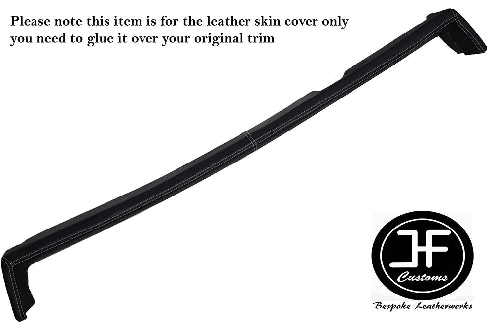 GREY STITCH UNDER DASH DASHBOARD PAD LEATHER COVER FITS PORSCHE 914 EARLY TYPE