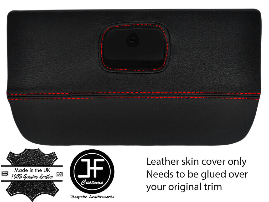 RED STITCH GLOVE BOX LID LEATHER COVER FOR MERCEDES VITO VIANO W639 04-13