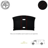 LUXE SUEDE HEADLINER COVER FITS CHEVROLET EXPRESS GMC SAVANA VAN 1996-2002