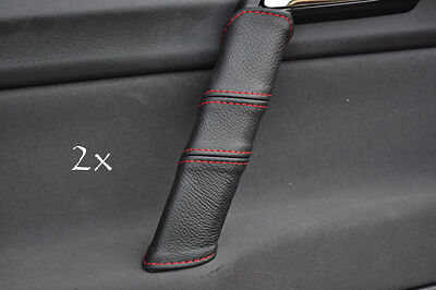 FITS VW POLO 9N / 9N2 02-2009 2 X DOOR HANDLE COVERS red CUSTOM NEW MADE IN UK