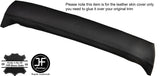 BLACK STITCH TOP REAR ROOF LINER PANEL LEATHER COVER FITS MG MGB GT CLASSIC