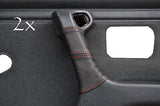 3 SERIES FITS BMW E30 81-91 2X DOOR HANDLE COVERS red CUSTOM NEW MADE IN UK