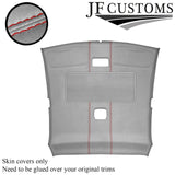 RED STITCH L GREY SUEDE SUNROOF HEADLINER COVER FOR LEXUS IS200 XE10 MK1 98-05
