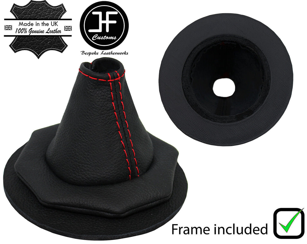 RED  STITCH REAL LEATHER GEAR GAITER + FRAME FOR POLARIS SLINGSHOT 2015-2019