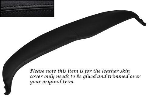BLACK STITCH FITS ROVER P6 2000 2200 3500 V8 TOP DASH DASHBOARD LEATHER COVER