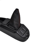 FITS MICROCAR VIRGO PRESTIGE HSE GEAR GAITER red stitch CUSTOM NEW MADE IN UK
