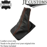 FITS TOYOTA PASEO SHIFT BOOT red stitching CUSTOM NEW MADE IN UK