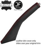 RED STITCH LEATHER HANDBRAKE GAITER FOR MITSUBISHI SHOGUN CHALLENGER SPORT