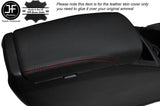 RED STITCH ARMREST LID LEATHER COVER FITS NISSAN QASHQAI J11 2013-2016