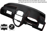 RED STITCHING DASH DASHBOARD LEATHER COVER FITS MERCEDES VITO W638 1996-2003