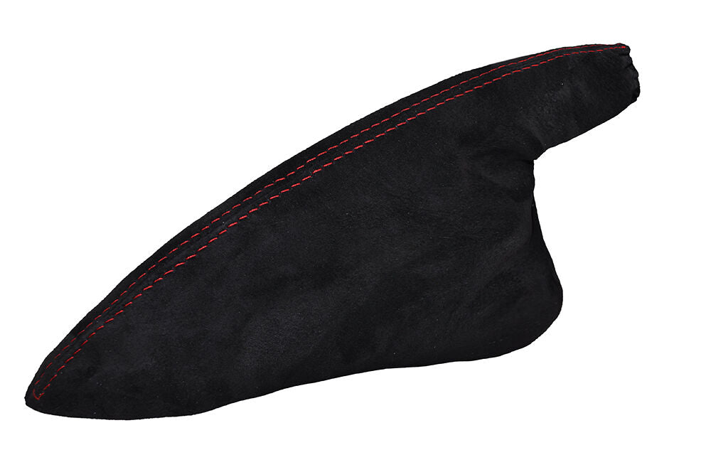 RED STITCHING FITS HONDA CIVIC EP3 TYPE R SI 2001-2005 HANDBRAKE GAITER SUEDE