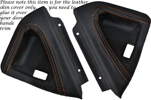 ORANGE STITCH FITS VAUXHALL VX220 VX 220 00-06 2X DOOR HANDLE TRIM COVER