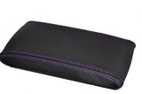 FITS TOYOTA LEXUS IS200 IS 200 ARMREST COVER LEATHER purple CUSTOM NEW