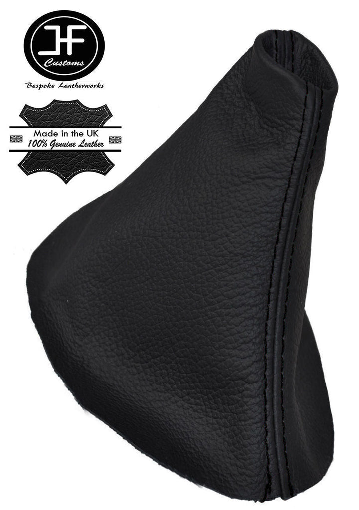 BLACK STITCH FITS VW T5 AUTO AUTOMATIC 2003-2010 GEAR GAITER LEATHER CUSTOM NEW