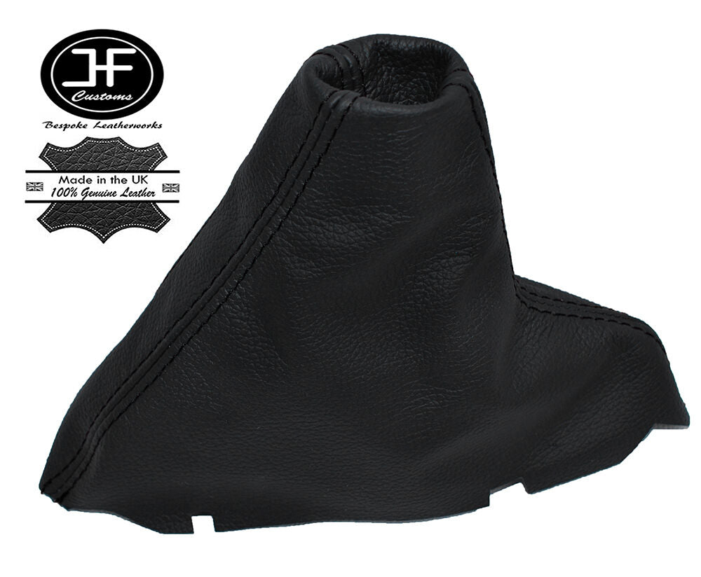 BLACK STITCHING LEATHER SKIN HANDBRAKE GAITER FITS BMW E60 E61 07-10 CUSTOM NEW