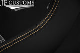 CREAM STITCH LEATHER CENTRE DASH CONSOLE COVERS FITS MERCEDES SLK R170 96-04