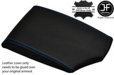 ROYAL BLUE STITCHING LEATHER ARMREST COVER FITS BMW E81 E82 E87 E88 2005-2012