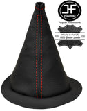 RED STITCHING REAL LEATHER MANUAL GEAR GAITER COVER FITS MG MGB 1962-1980