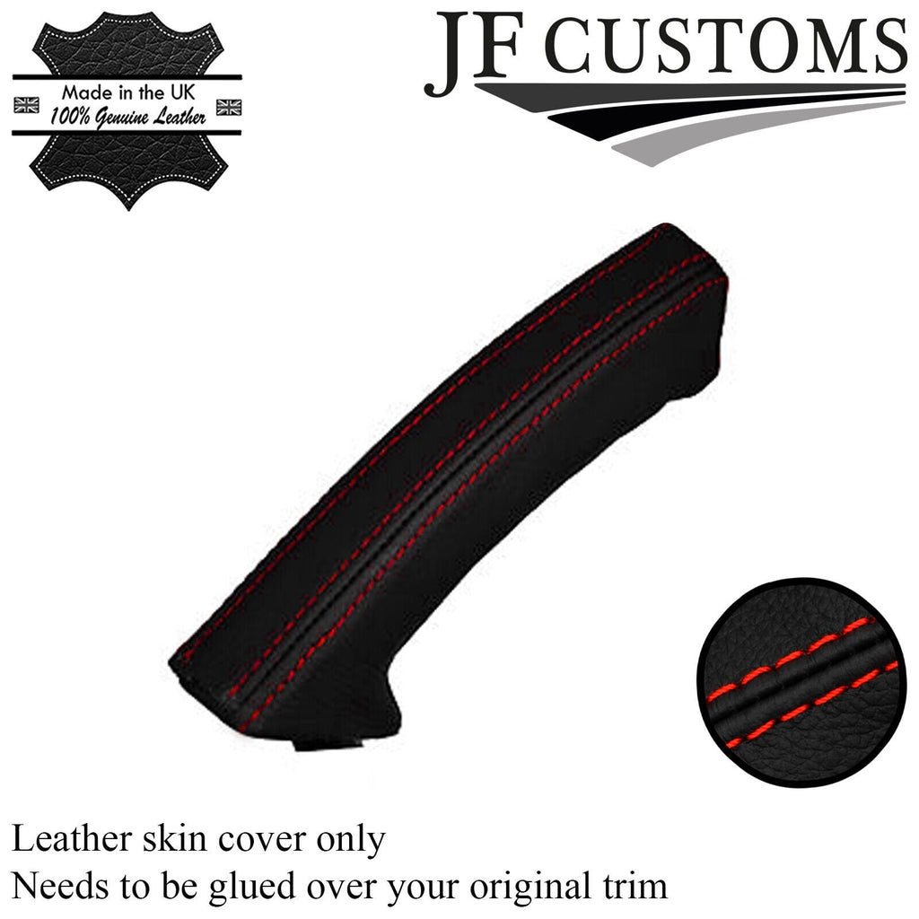 RED STITCH FITS SAAB 93 9-3 03-11 LEATHER HANDBRAKE HANDLE COVER ONLY CUSTOM NEW