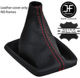 RED  STITCH REAL LEATHER MANUAL GEAR GAITER FITS BMW E23 7 SERIES 1977-1986