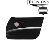 RED STITCH PERFORATED LEATHER 1X FRONT DOOR HANDLE+COVER FOR BMW E90 E91 E92 E93