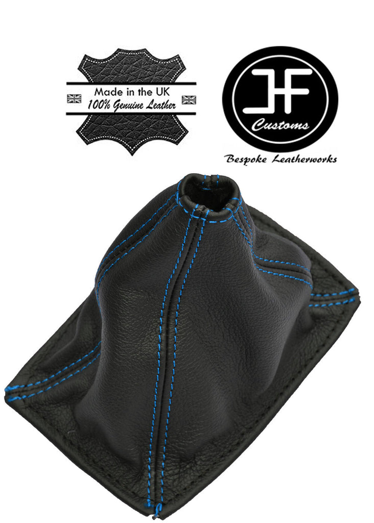 BLUE STITCHING FITS TOYOTA MR2 MK1 AW11 1985-1989 LEATHER GEAR STICK GAITER