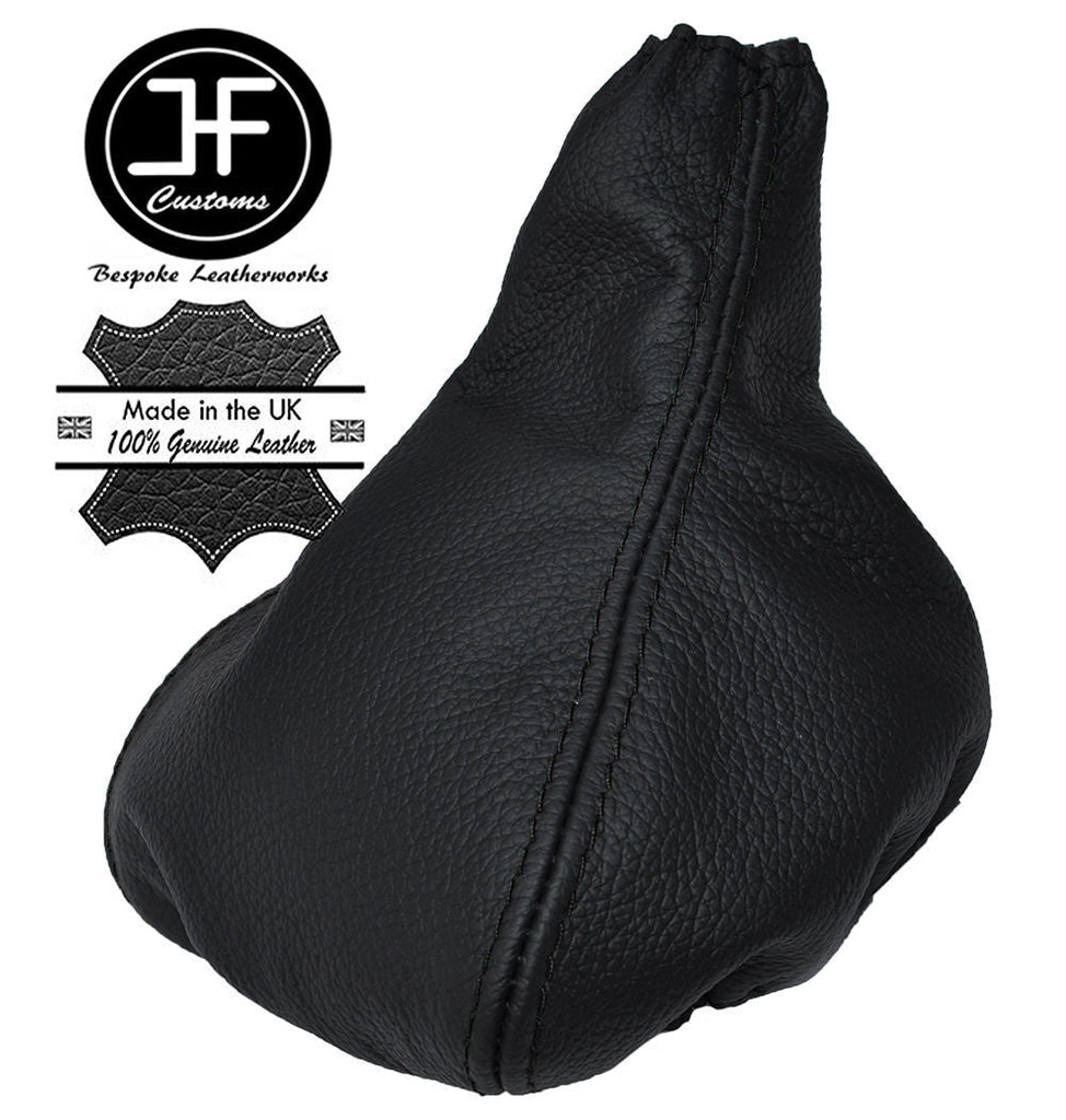 BLACK STITCH FOR MERCEDES W639 VITO 04-09 REAL LEATHER GEAR STICK GAITER
