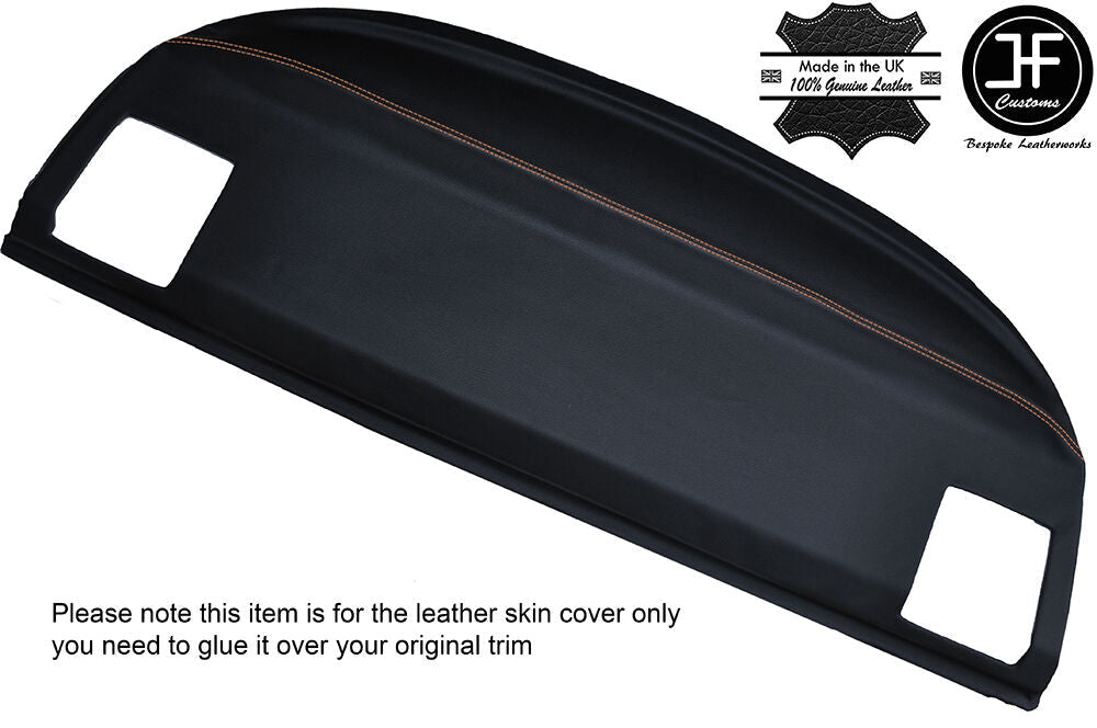 TAN STITCH REAR PARCEL SHELF LEATHER COVER FITS BMW E36 3 SERIES COUPE 92-98