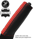 BLACK & RED STRIPE HANDBRAKE HANDLE COVER FOR MITSUBISHI 3000GT GTO 1990-2000