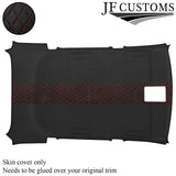 DSG2 RED STITCH D GREY LUXE SUEDE HEADLINER COVER FOR FOR BMW X3 E83 03-10