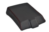 FITS RANGE ROVER CLASSIC red stitch LEATHER ARMREST COVER CUSTOM NEW MADE IN UK
