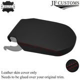 DARK RED STITCH LEATHER ARMREST COVER FITS RANGE ROVER L494 2013-2021 CUSTOM NEW