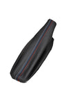 FITS BMW E36 E46 HANDBRAKE GAITER BLACK LEATHER TRI STITCH CUSTOM NEW MADE IN UK