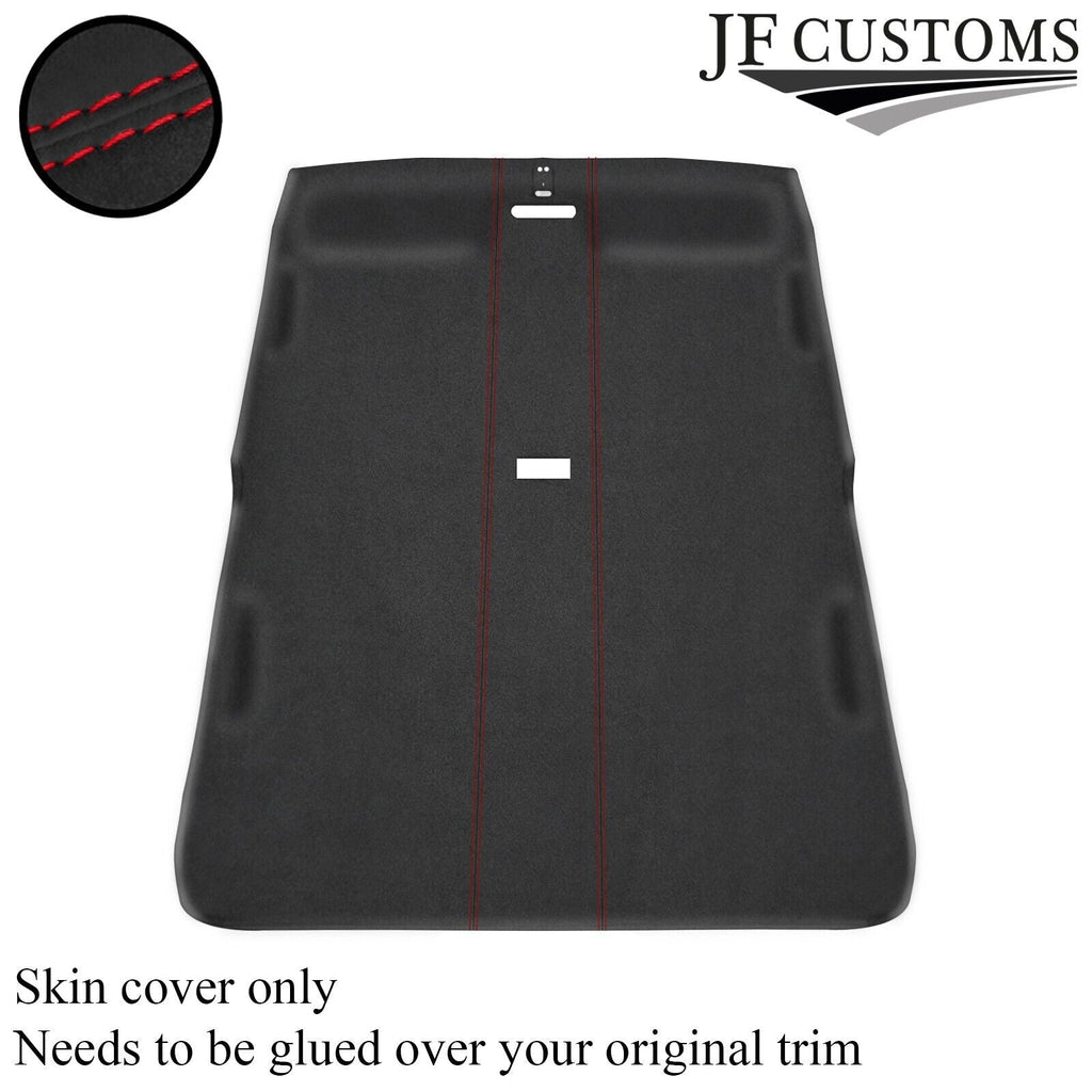 RED STITCH D GREY LUXE SUEDE HEADLINER COVER FITS HONDA CIVIC EJ9 96-01
