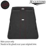RED STITCH D GREY LUXE SUEDE HEADLINER COVER FITS HONDA CIVIC EJ9 96-01