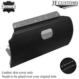 FITS MERCEDES SLK R171 W171 04-10 LIGHT GREY STITCH LEATHER GLOVEBOX COVER