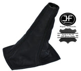 BLACK STITCH FITS TOYOTA CELICA MK5 1990-1993 COUPE LEATHER GEAR GAITER COVER